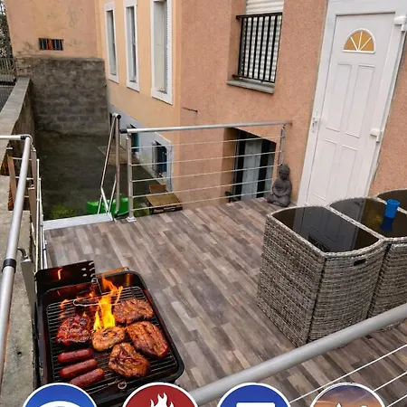 Reve Divin T4 Avec Parking-barbecue-laverie-bagagerie-salle De Sport-aire De Jeux-climatisé Appartement Lourdes